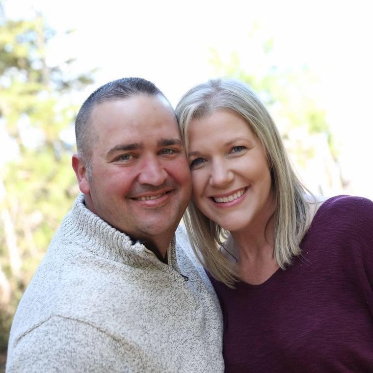 PJ Potter and his wife Carrie